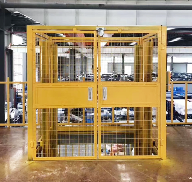 莆田智能导轨式升降机亮相